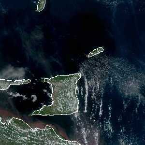 météo tropicale : Image satellite .