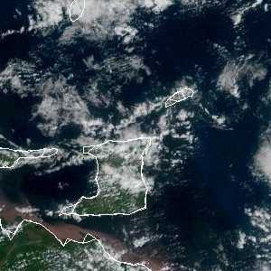 météo tropicale : Image satellite .