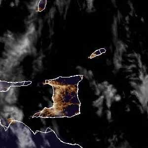 météo tropicale : Image satellite .