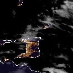 météo tropicale : Image satellite .
