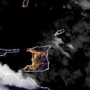 météo tropicale : Image satellite .