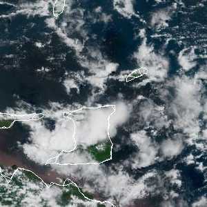 météo tropicale : Image satellite .