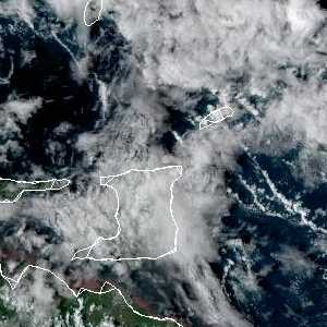 météo tropicale : Image satellite .