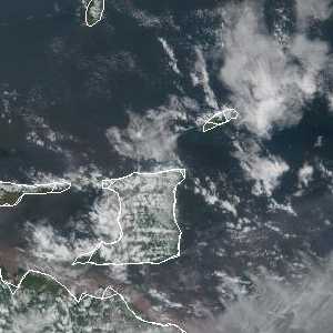 météo tropicale : Image satellite .