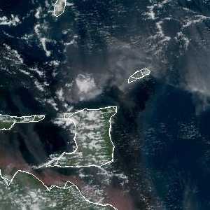 météo tropicale : Image satellite .
