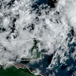 météo tropicale : Image satellite .