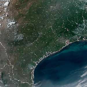 météo tropicale : Image satellite .