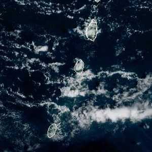météo tropicale : Image satellite .