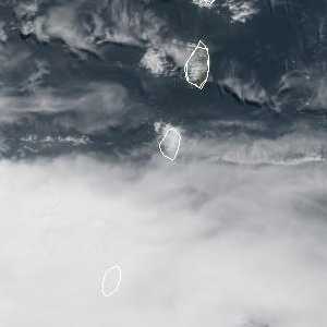 météo tropicale : Image satellite .
