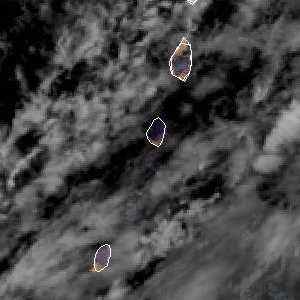 météo tropicale : Image satellite .