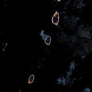 météo tropicale : Image satellite .