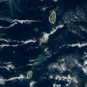 météo tropicale : Image satellite .