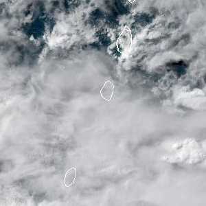 météo tropicale : Image satellite .