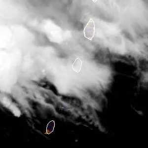 météo tropicale : Image satellite .