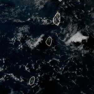 météo tropicale : Image satellite .