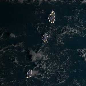 météo tropicale : Image satellite .