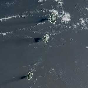 météo tropicale : Image satellite .