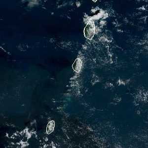 météo tropicale : Image satellite .