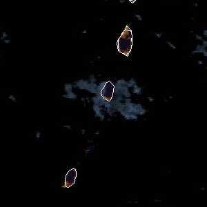 météo tropicale : Image satellite .