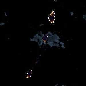 météo tropicale : Image satellite .