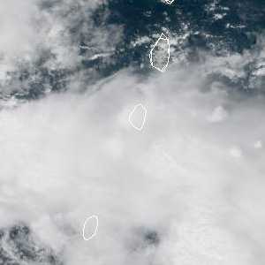météo tropicale : Image satellite .