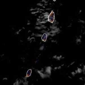 météo tropicale : Image satellite .