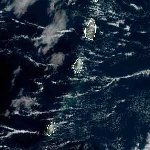 météo tropicale : Image satellite .