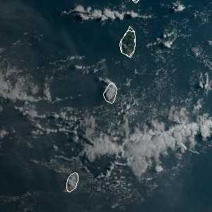 météo tropicale : Image satellite .