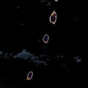 météo tropicale : Image satellite .