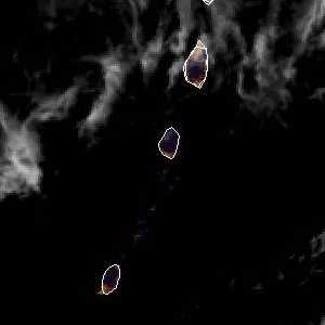 météo tropicale : Image satellite .