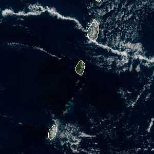 météo tropicale : Image satellite .