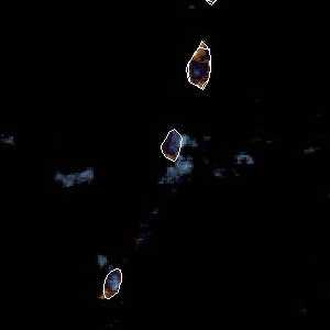 météo tropicale : Image satellite .