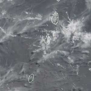 météo tropicale : Image satellite .