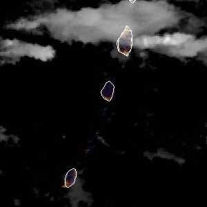 météo tropicale : Image satellite .