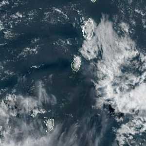 météo tropicale : Image satellite .