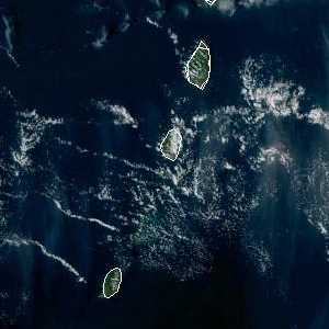 météo tropicale : Image satellite .