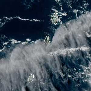 météo tropicale : Image satellite .