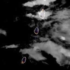 météo tropicale : Image satellite .