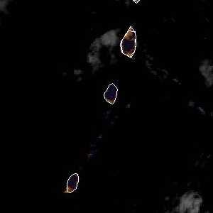 météo tropicale : Image satellite .