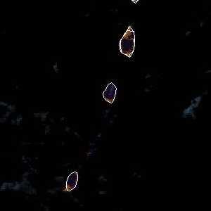 météo tropicale : Image satellite .