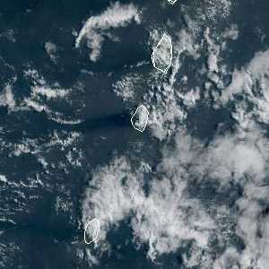 météo tropicale : Image satellite .