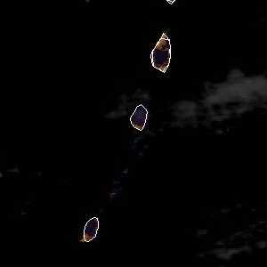 météo tropicale : Image satellite .