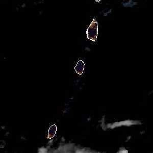 météo tropicale : Image satellite .