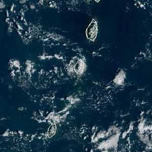 météo tropicale : Image satellite .