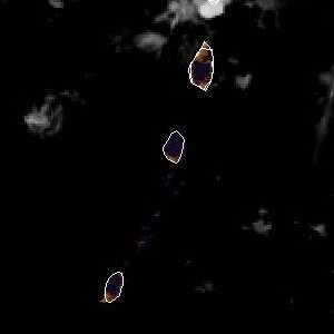 météo tropicale : Image satellite .
