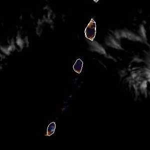 météo tropicale : Image satellite .