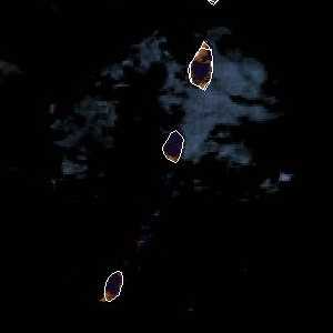 météo tropicale : Image satellite .