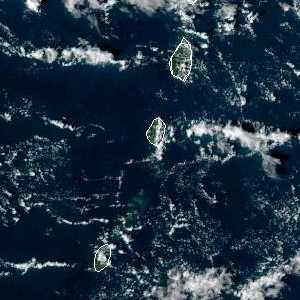 météo tropicale : Image satellite .