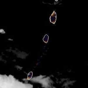 météo tropicale : Image satellite .