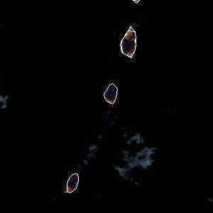 météo tropicale : Image satellite .
